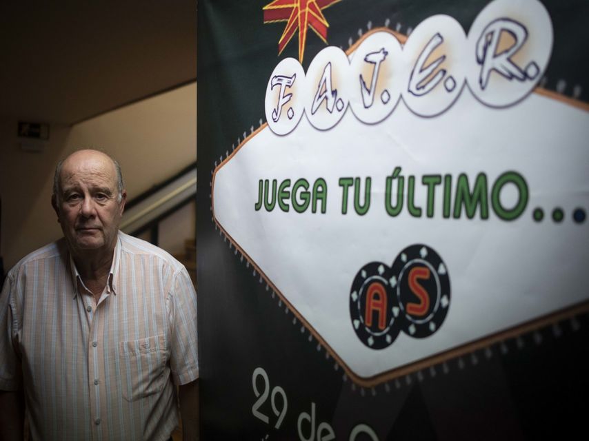 Francisco Abad, presidente de la Federación Andaluza de Jugadores de Azar Rehabilitados.