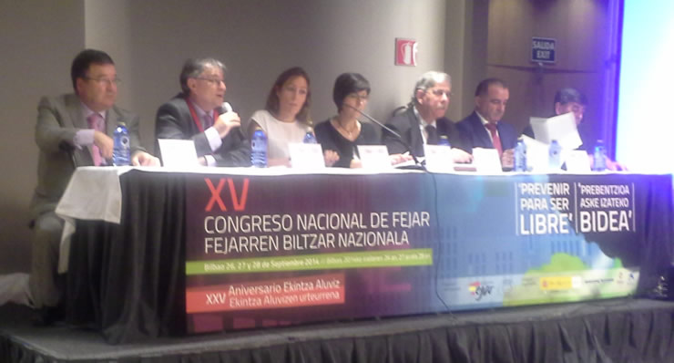 Amalajer en el XV congreso de FEJAR