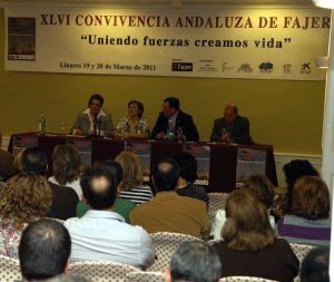 Mesa de la XLVI Convivencia de Jugadores Rehabilitados en Jaen