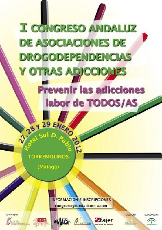 I Congreso Andaluz de asociaciones de drogodependencias y otras adicciones